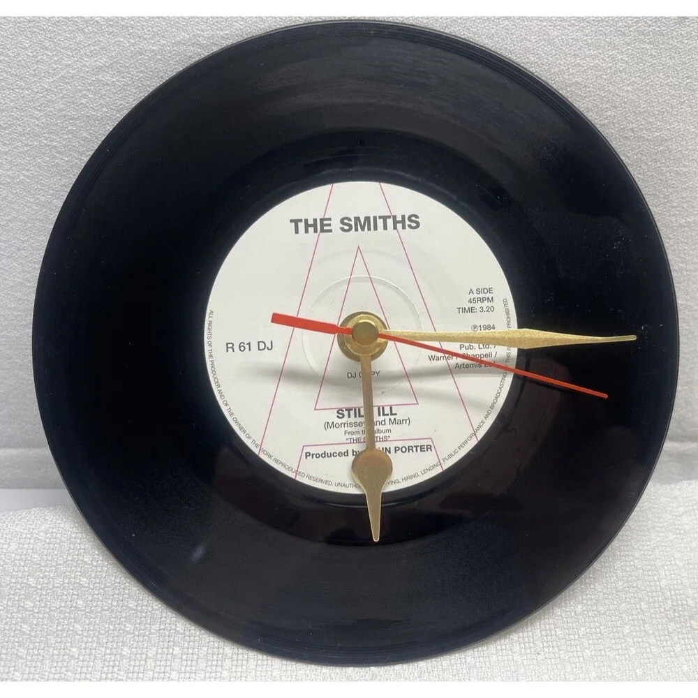 The Smiths Still Ill Vinyl LP Analog Wall Clock Rock Gift Decor Music Works EUC